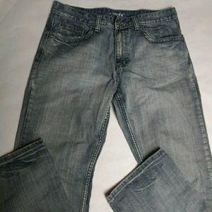 Flypaper mens 33W x 32L bootcut denim jeans